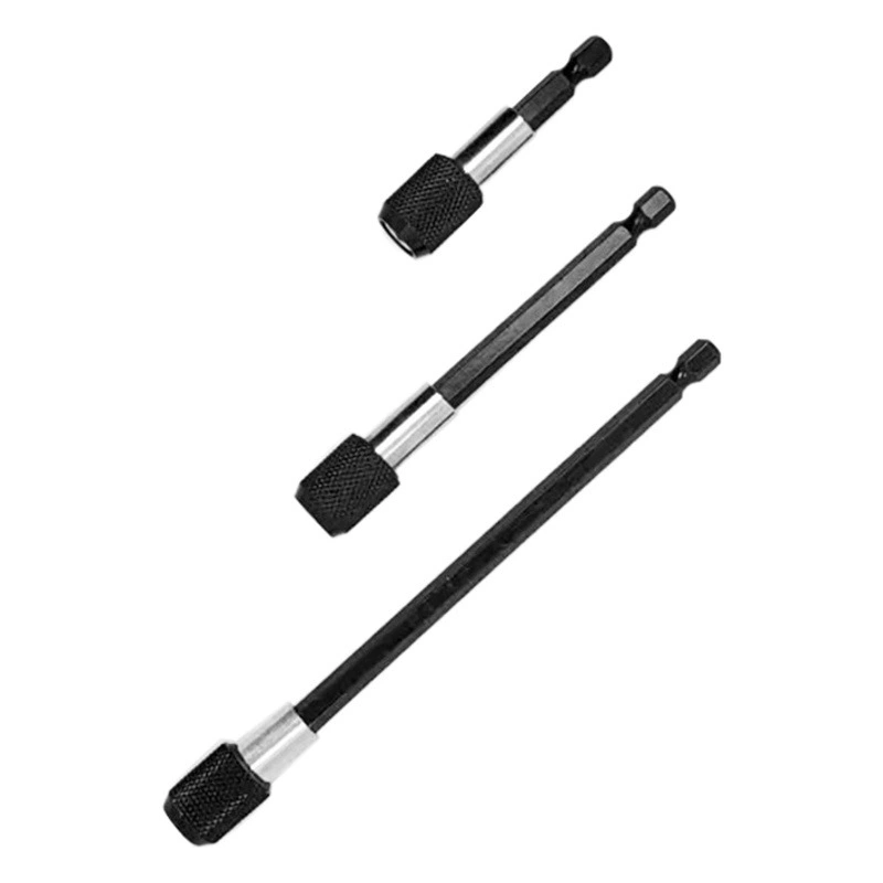 Шестигранная головка ручки самоблокирующийся шатун Удлинительный стержень Магнитный быстросъемный переходник для отвертки электродрели