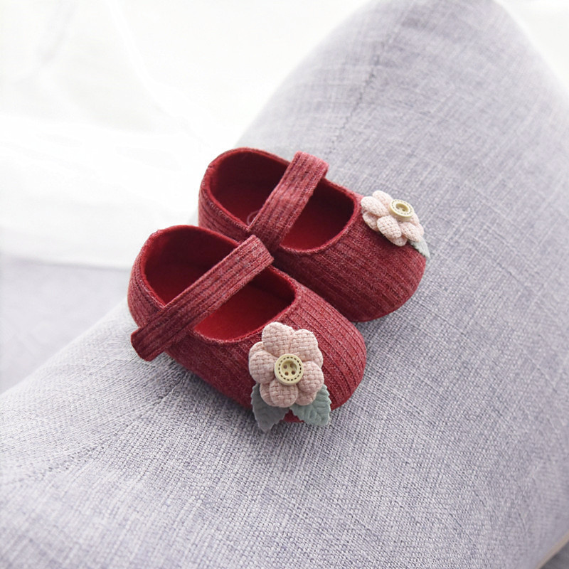 Venta al por mayor zapatos de bebé transfronterizos de fondo suave para niños primavera y otoño verano 3 zapatos de bebé de 0-1 años de edad zapatos de princesa femenina