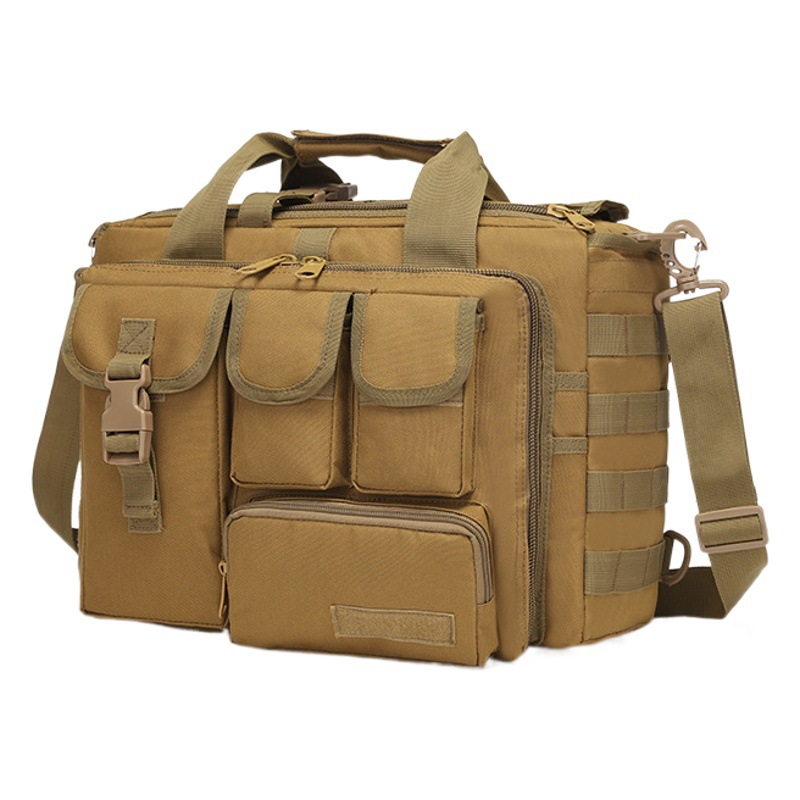 Camuflaje maletín impermeable resistente al desgaste al aire libre bolsa táctica grande fácil Portátil Bolsa de hombro portátil