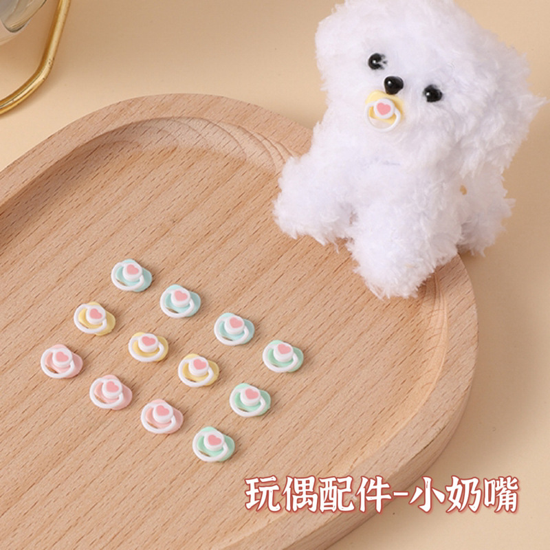 DIY Mini Love Nipple Doll Accessories OB11/BJD Puppy Twist Rod Woven Handmade Doll Decorations
