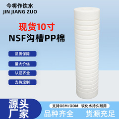 10インチ20インチNSF溝pp綿商用家庭用第一級pp綿フィルタエレメント