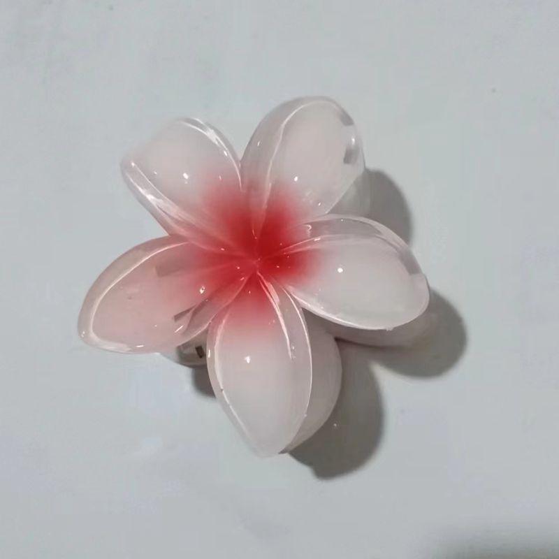 ビーチのリゾート風の卵の花のヘアピンの女性の後頭部の半分の髪のクリップの気質のサメのクリップの髪の飾り