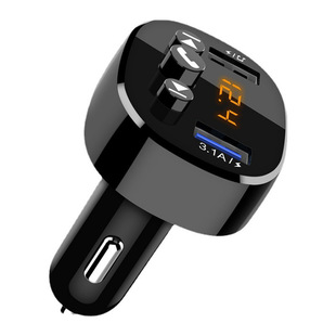 U-диск автомобильный mp3 Bluetooth-плеер BT23 двойной USB QC3.0 быстрая зарядка 12/24V автомобильный FM-передатчик