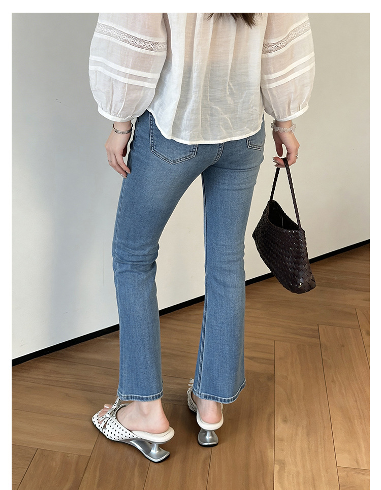 Sandal cao gót nữ mũi vuông hở ngón, đế xuồng chấm bi nơ bướm, gót 6 cm — màu đen, màu trắng ngà, màu mơ chi tiết 30