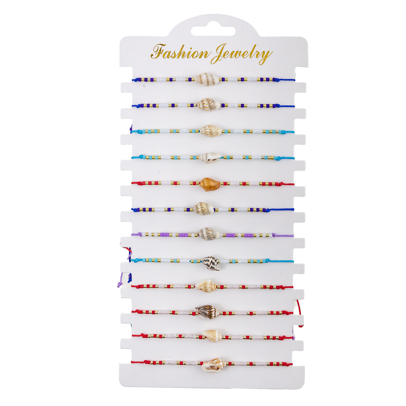 fashionable woven beaded bracelet handmade