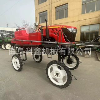 100马力乘坐式打药车 液压折叠杆农用作物打药机 自走式喷雾机
