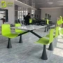 学校定制快餐员工餐桌椅