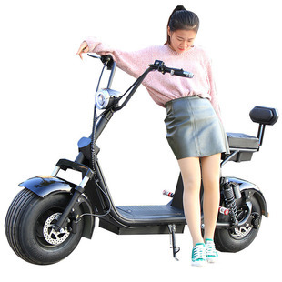 X5X6 Harley Electric Scooter with Wide Tires, Electric Motorcycle, Two-Wheeled Electric Vehicle, Two-Wheeled Power-Assisted Vehicle