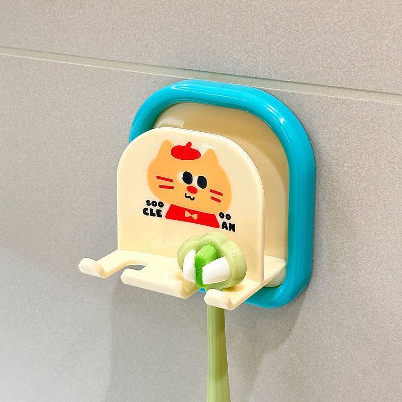 歯ブラシ収納ラック壁掛けパンチフリー浴室子供用電動歯ブラシ収納ラック浴室壁掛けラック|undefined