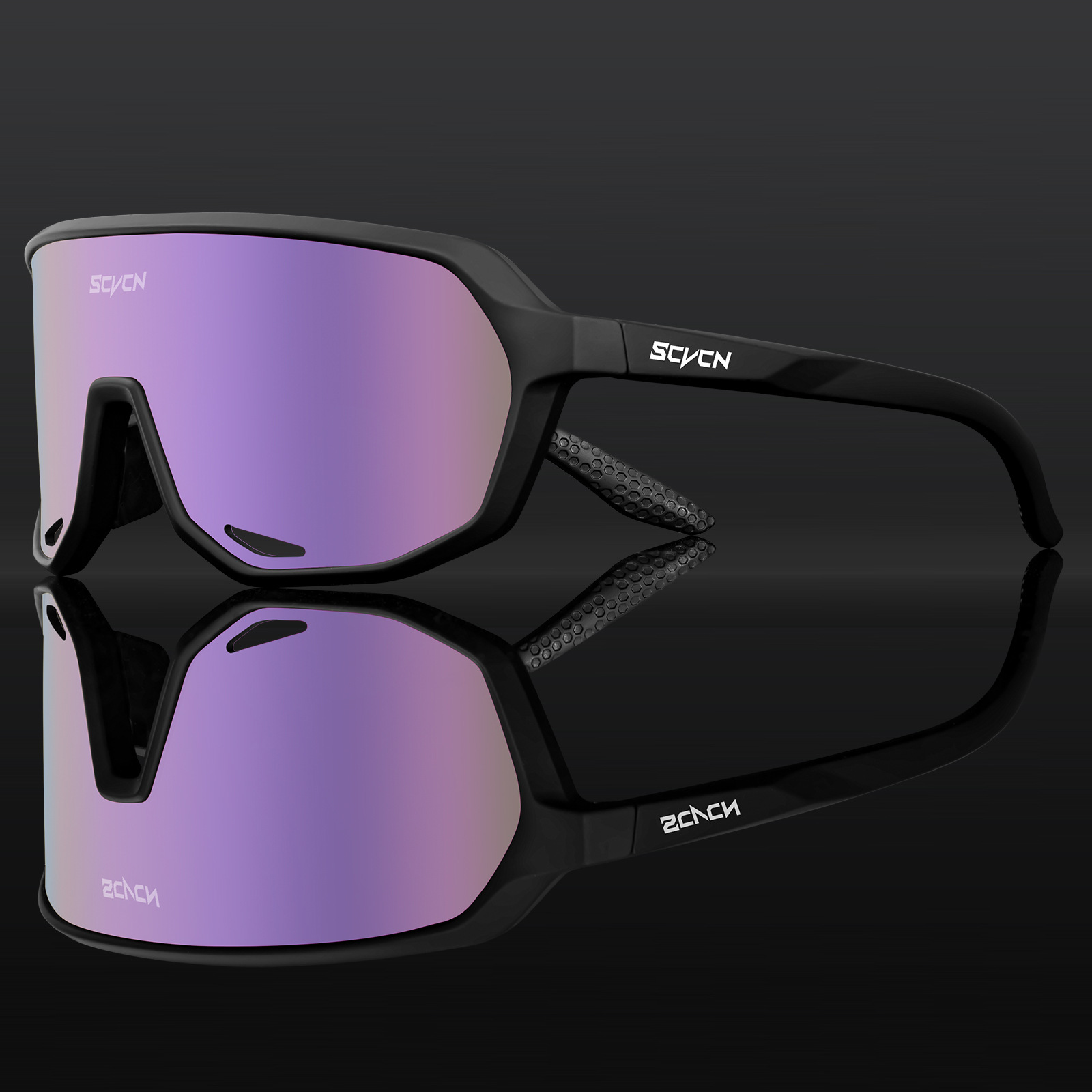 Gafas de Ciclismo Deportivo de PC, Lentes Intercambiables para Deportes al Aire Libre