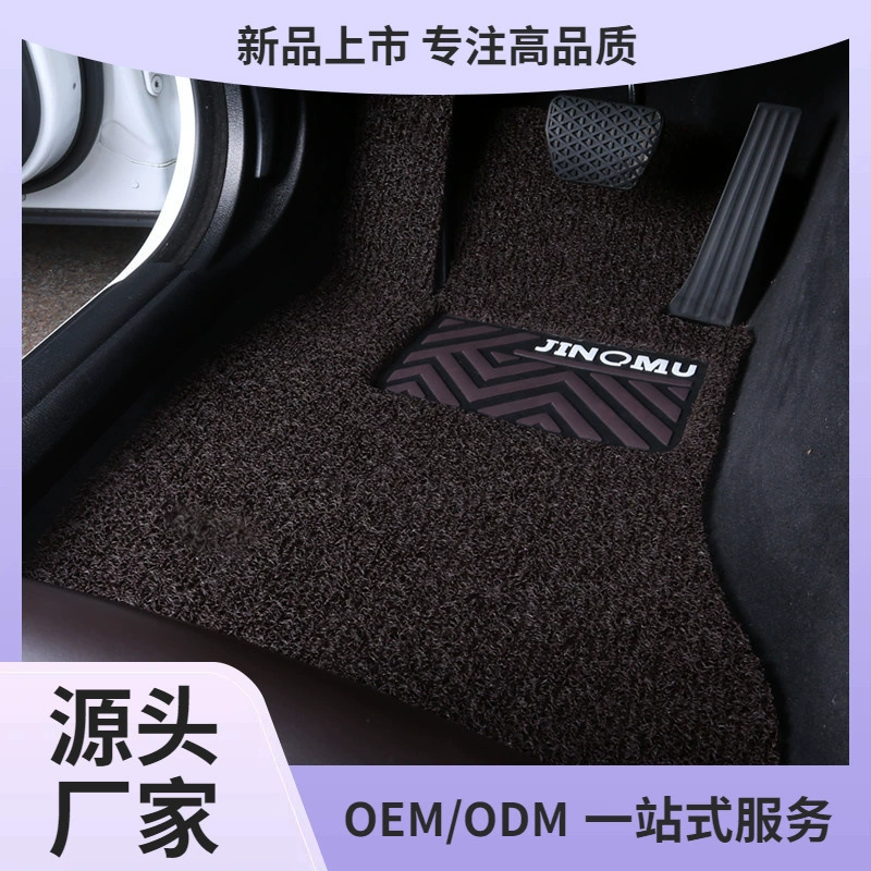 Автомобильный шелковый коврик легко чистить