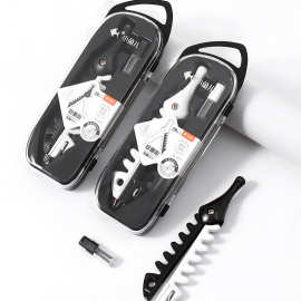 小鱼儿学生2B 2.0铅芯PS盒低重心鱼骨圆规套裝绘图文具批发