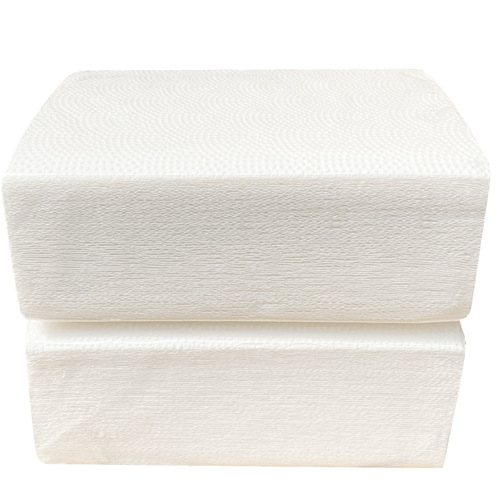 Flat toilet paper towels square toilet paper for home use affordable knife cutting paper embossed old-fashioned straw paper batch 20 packs