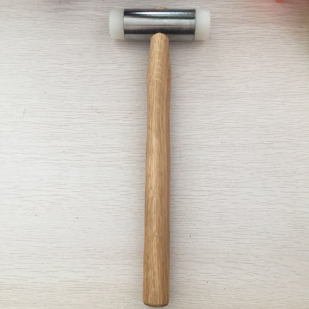 厂家供应木柄安装锤头部尼龙安装锤