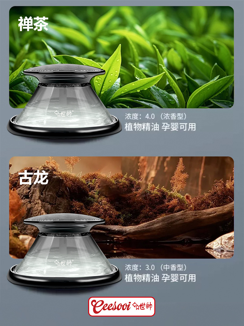 Shishuai Car Fragrance 2026 New Model Car Perfume Scent Balm Long-lasting Fragrance for Car and Home Use to Eliminate Odors