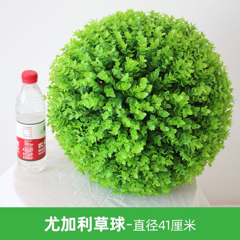 유칼립투스 잔디 공-직경 41cm