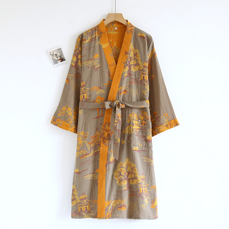 회색과 노란색의 강남 벨트 가운