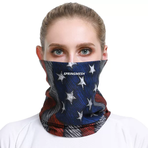 Outdoor sun protection and UV protection face mask, unisex, breathable, neck-protecting, suitable for cycling, seamless magic headscarf