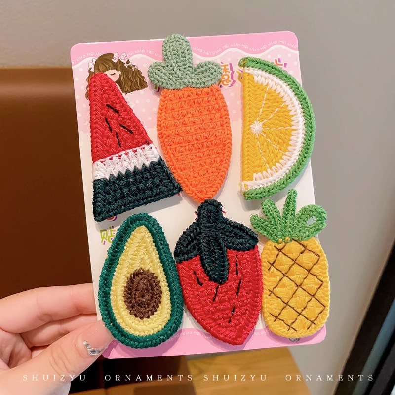 El pelo roto de las niñas artefacto de dibujos animados Velcro bebé de las niñas Linda horquilla sin costuras no duele el pelo flequillo accesorios para el cabello pegajoso