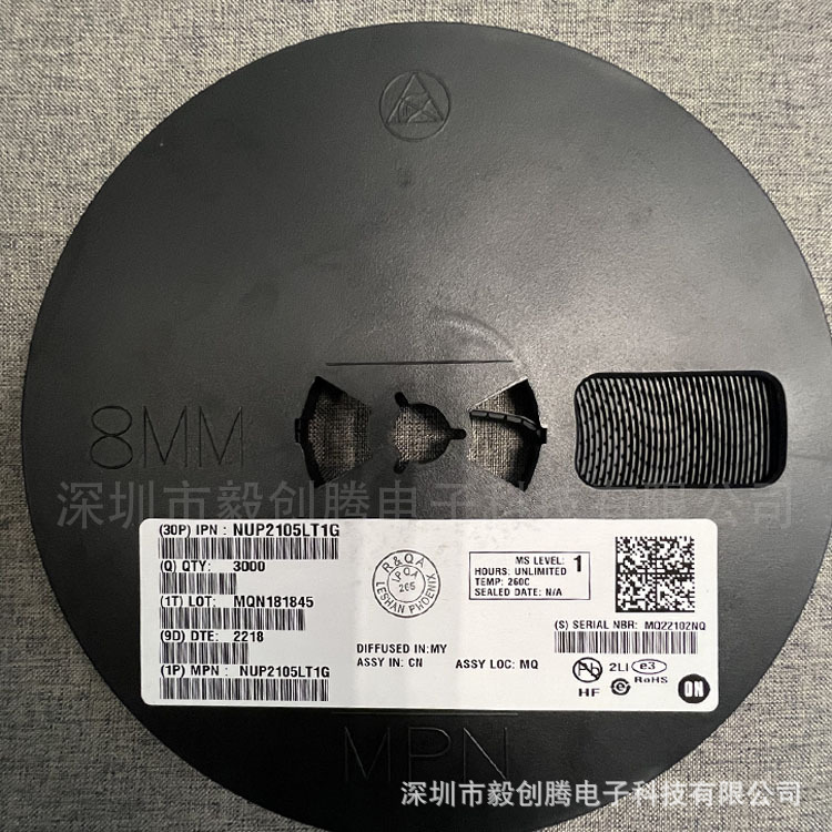 现货热卖NUP2105LT1G ESD抑制器TVS二极管全新原装