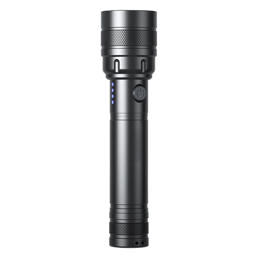 Pequeña linterna tipo clip de aleación de aluminio, carga práctica, LED con zoom, luz de emergencia para el hogar, mini linterna, luz brillante