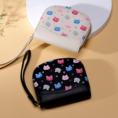 Ladies Wallet, Cute Short Zipper Purse, Cross-Border Money Clip, Fresh Style Korean Women's Wallet