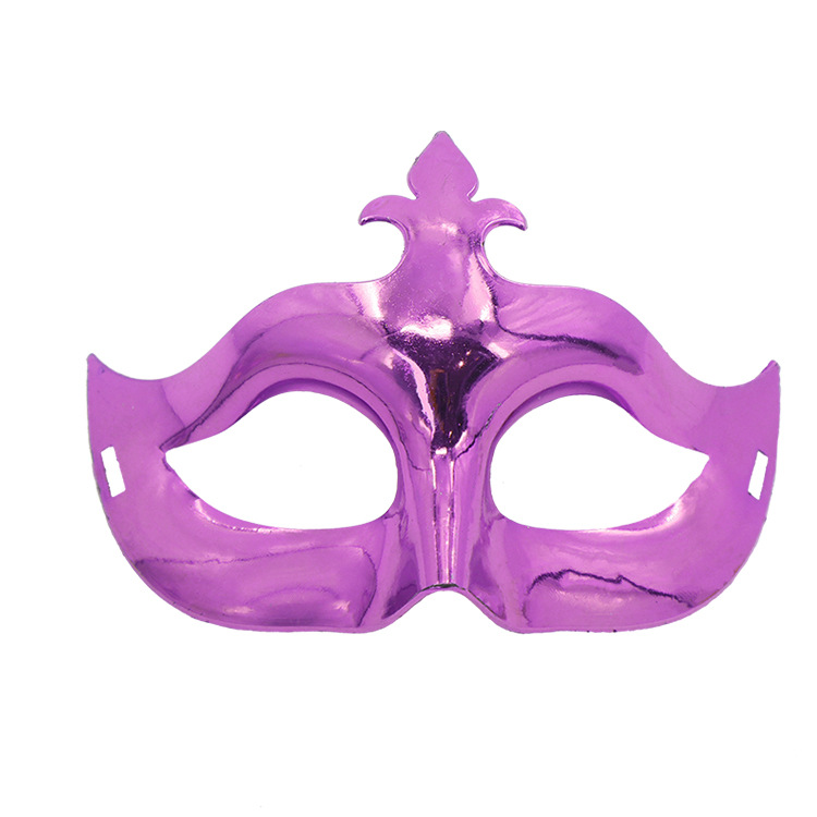 Máscaras de flecha galvanizadas transfronterizas de mitad de cara Halloween para adultos máscaras de fiesta de carnaval props al por mayor TK