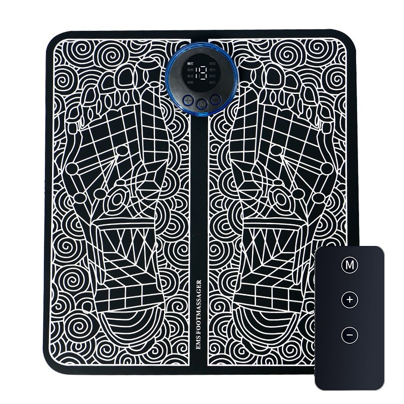 Masajeador de pies EMS con impulsos, almohadilla de fisioterapia, recargable USB