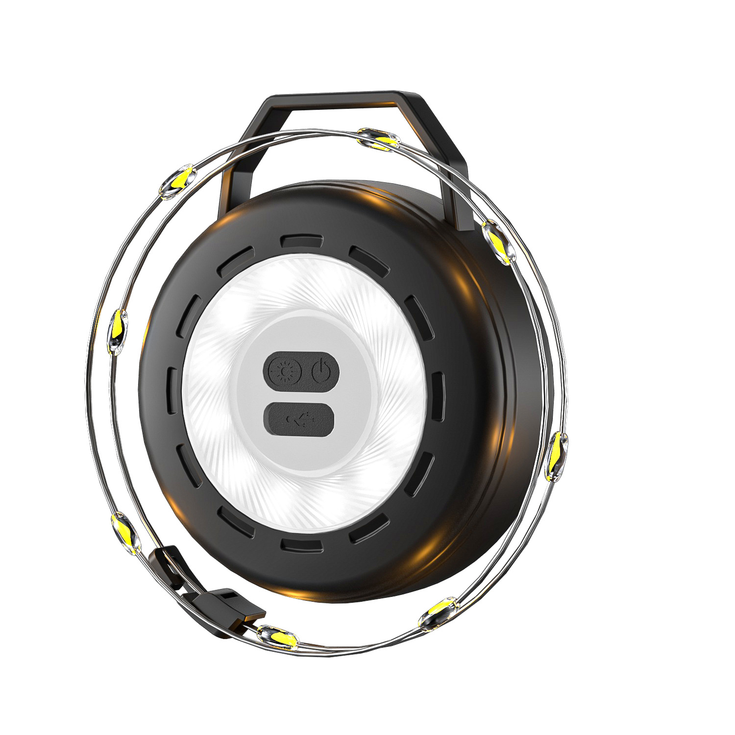 Transfronterizo nueva lámpara de cinta de medición campamento de campamento de campamento de lámpara de iluminación de atmósfera multifuncional lámpara de iluminación de estrellas