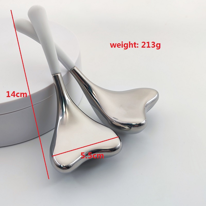 Martillo de belleza de hielo, bola de olas para SPA facial, compresa fría y caliente, herramienta de masaje facial