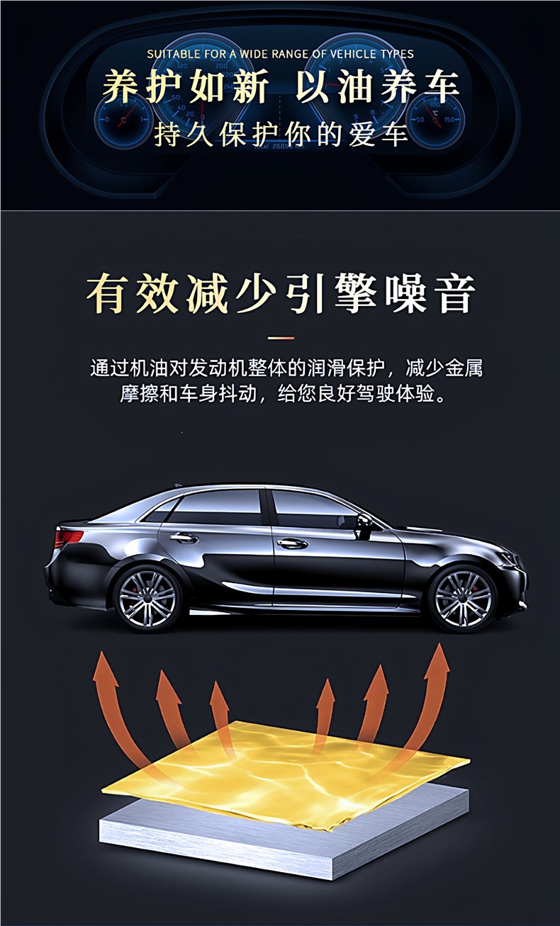 Genuine fully synthetic engine oil SL 5W30/40 for cars, suitable for all seasons, genuine gasoline engine oil 4L