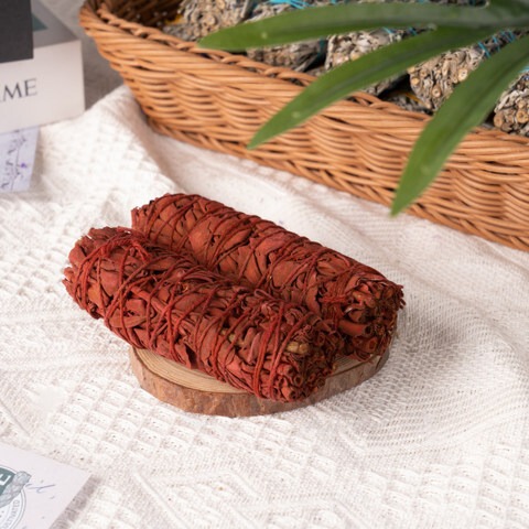 Dragon's blood White Sage Aromatherapy Staff Bundle Space Purification