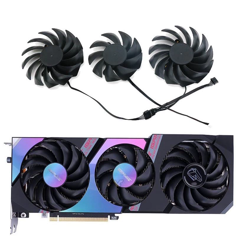 Подходит для нового семи радуга 3060/3060Ti/3070/3080 Ultra OC кулера для видеокарты