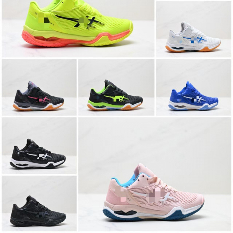 New Court Ff 3 Tennis Shoes Mesh Men's Shoes Stable, Comfortable and Breathable Sports Shoes All-Round Badminton Shoes