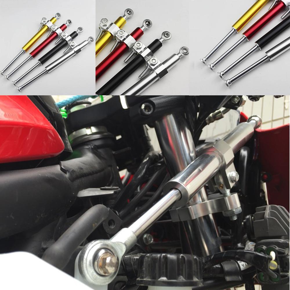 4 colors universal 330MM motorcycle stabilizer steering damper aluminum alloy shock absorber direction damper accessories
