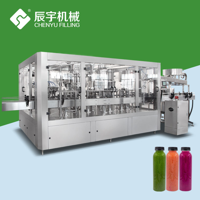 厂家热销四合一果汁果肉生产线 全自动果汁灌装机 果汁加工设备