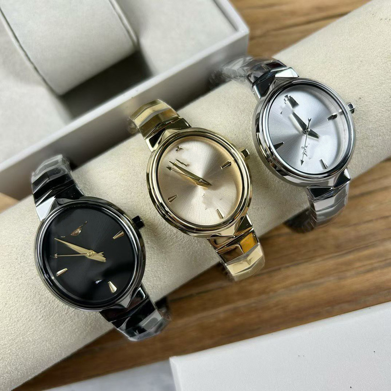 New Snake Year Snake Bone Empress Dowager Style Watch, Couple's Matching Oval Small Dial Women's Quartz Watch