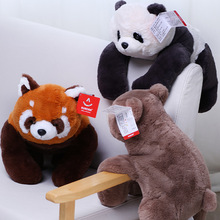 吾卢拉熊猫公仔小熊猫玩偶小熊毛绒玩具大熊布娃娃抱枕送生日礼物
