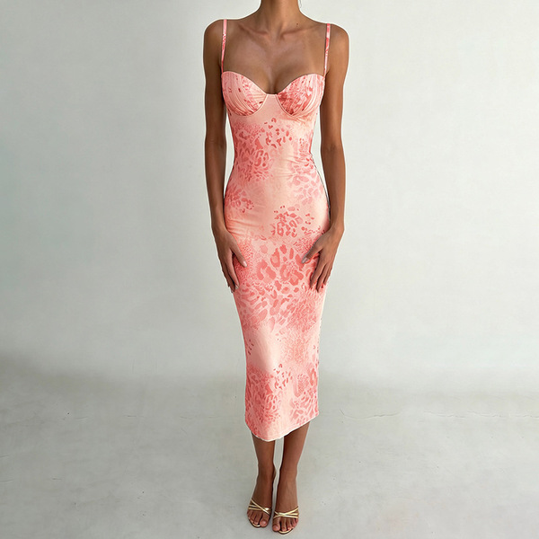 Summer sexy fitted dress sleevless