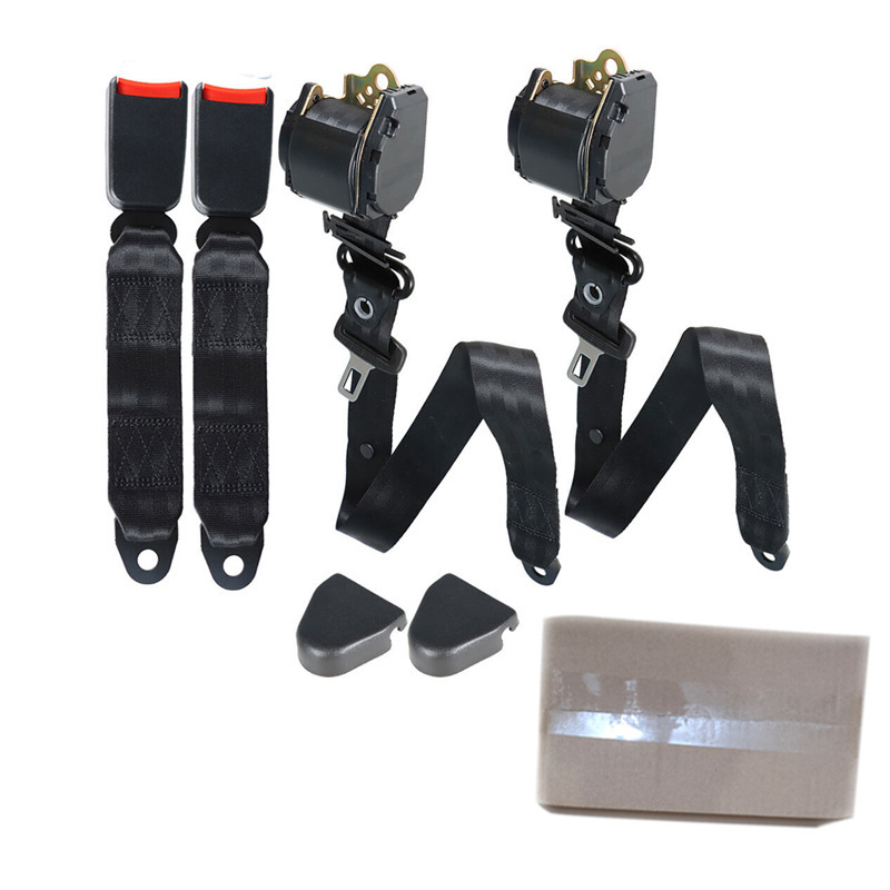 Car Seat Belt, Truck, Bus, School Bus, Driver and Passenger Three-Point Automatic Retractable Seat Belt with Emergency Locking