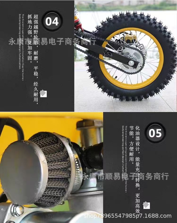 Factory Direct Sales New Off-Road Motorcycle Mountain High Race Venue Small Jump Atv Adult 125Cc Motorcycle