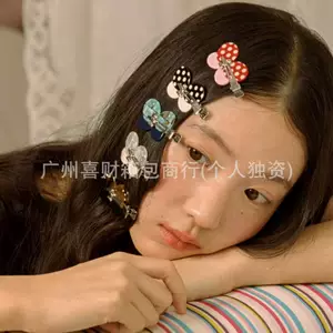 Tagi. Xiaofudie Seamless Acetate Hair Clip, Duckbill Clip, Bangs Clip, Fashionable and Versatile Japanese and Korean Hair Accessory