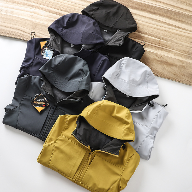 Niaojia's Affordable Alternative to Gamma Mx: High-Quality Early Spring New Hooded Outdoor Jacket, Popular Softshell Jacket