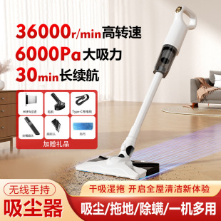 Cross-border Wireless Vacuum Cleaner Handheld Household Wet and Dry Carpet Electric Mute Detachable Sweeper Floor Vacuum Cleaner