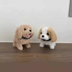 メーカーのおもちゃの犬の電動の子犬のカラーのぬいぐるみの犬の電子のペットのシミュレーションの機械の犬のおもちゃの犬