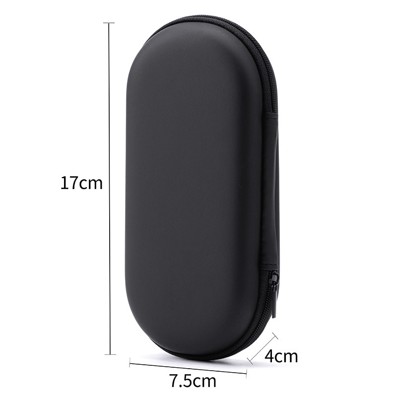 EVA ヘッドフォンバッグ オーバル Bluetooth ヘッドフォン収納バッグ データケーブル収納ボックス|undefined