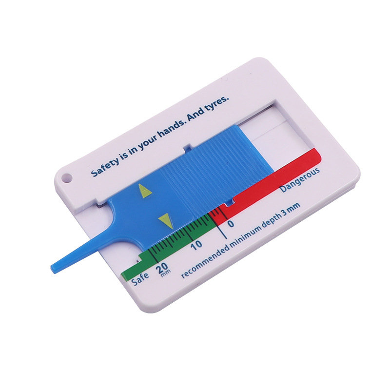 Medición de profundidad regla de la banda de rodadura patrón de neumático de alta precisión medición mini pinza