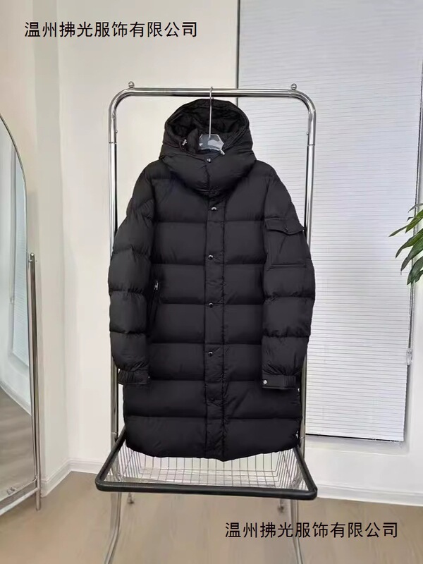 High-End Version of m Brand Hanoverian Matte Long Maya Hooded Thickened down Jacket High-End Version of m Brand Hanoverian Matte Long Maya Hooded Thickened down Jacket