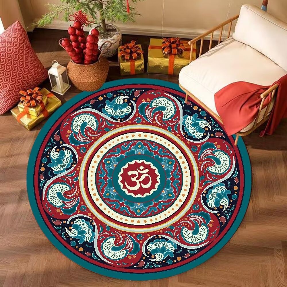 둥근 바닥 매트 3-58