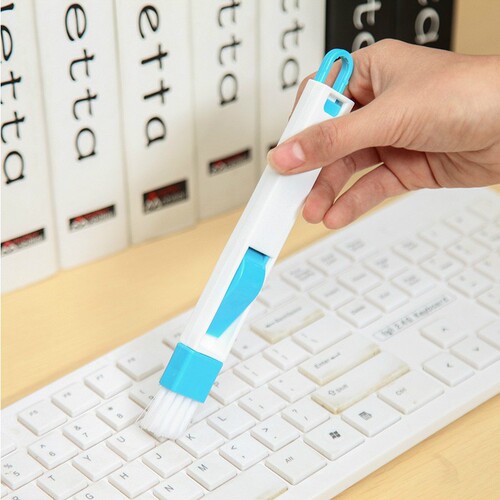 Window groove cleaning brush, screen window cleaning tool, window groove small brush with dustpan, cleaning door and window gap brush